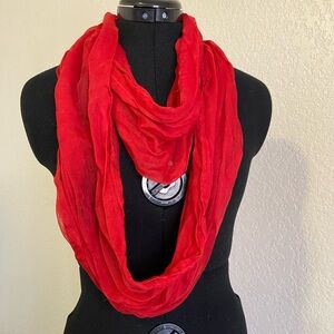 Red Infinity Scarf